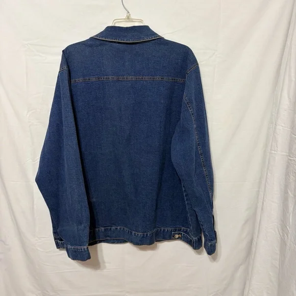 Maggie Sweet embroidered beads and sequin denim jacket - Picture 3 of 8